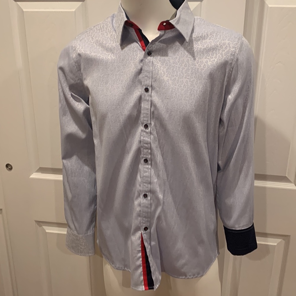 Harvé Bernard Paisley Button Down Shirt